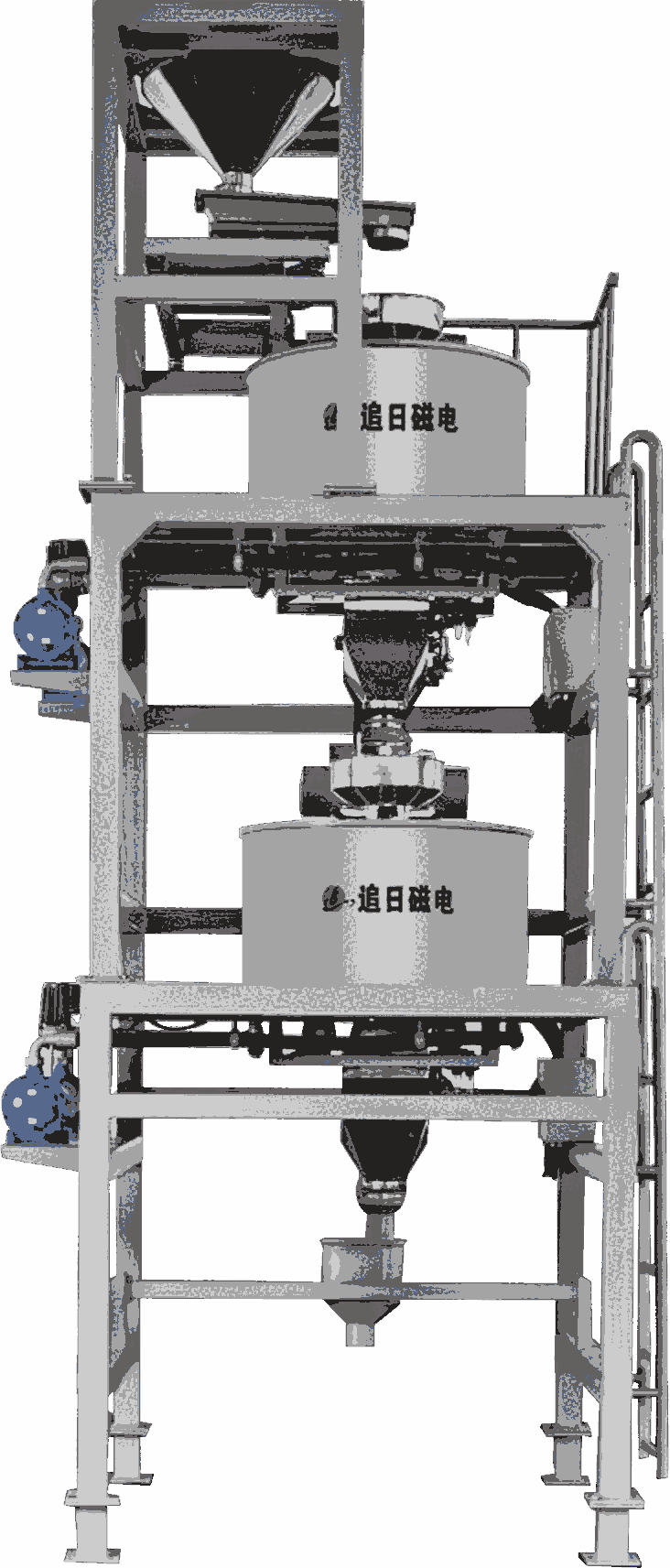 ZR0709-C-2系列干法串联型电磁式粉体除铁系统