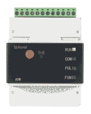 安科瑞多回路电能计量装置 至多可接入4个三相回路 或12路单相 导轨式安装 485通讯