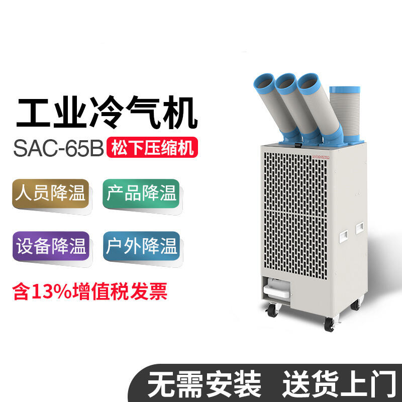 DONGXIA冬夏冷风机SAC-65B工业冷风机车间岗位商用敞篷专业制冷