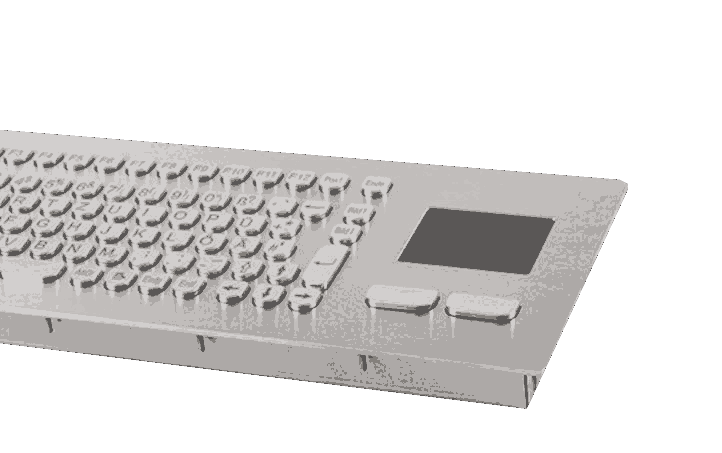 供应嵌入式金属工业键盘 防水特殊金属键盘