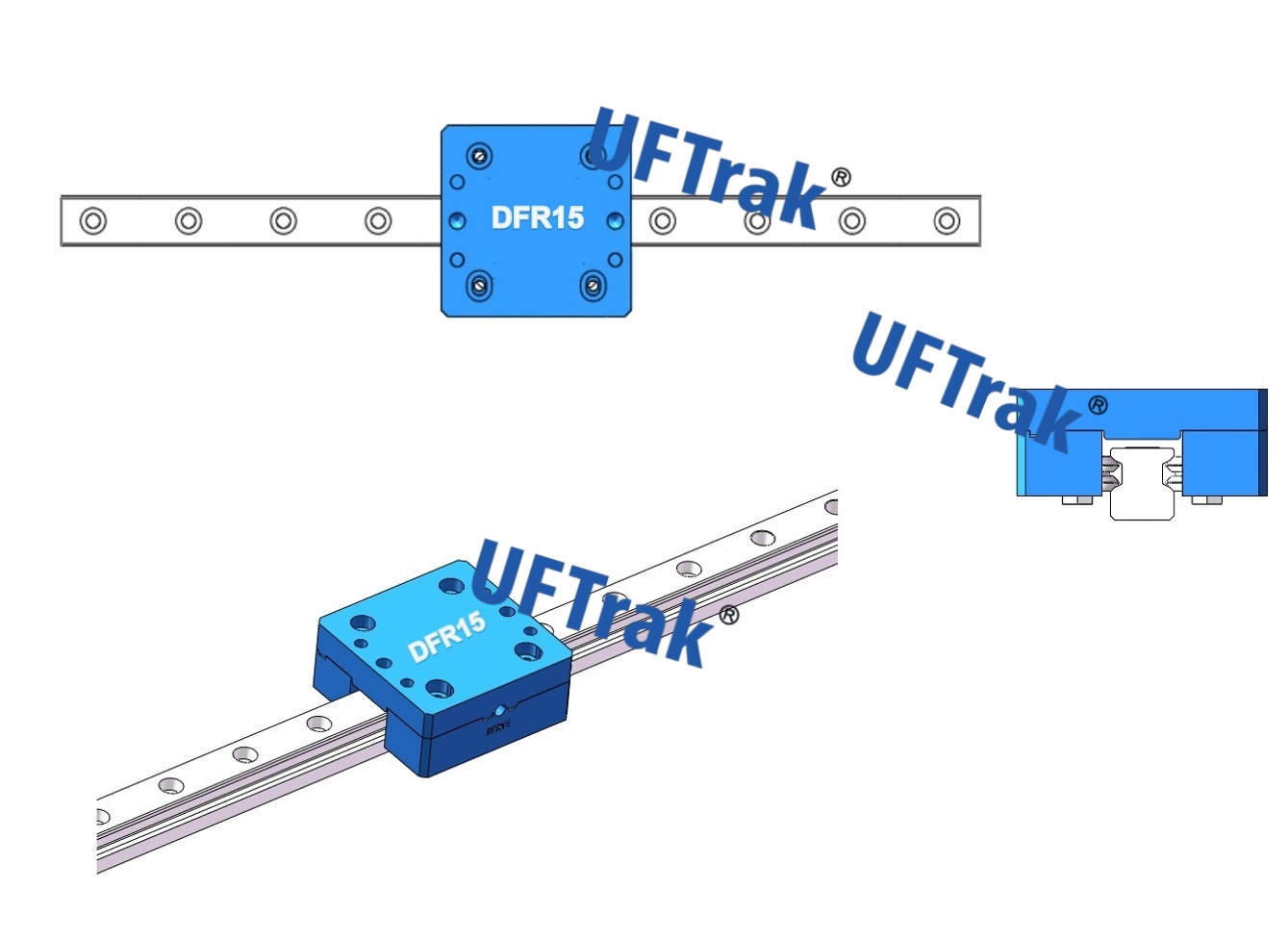 UFTrak高速滚轮导轨 DFR15
