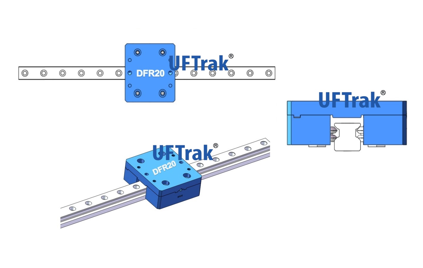 UFTrak高速滚轮导轨 DFR20