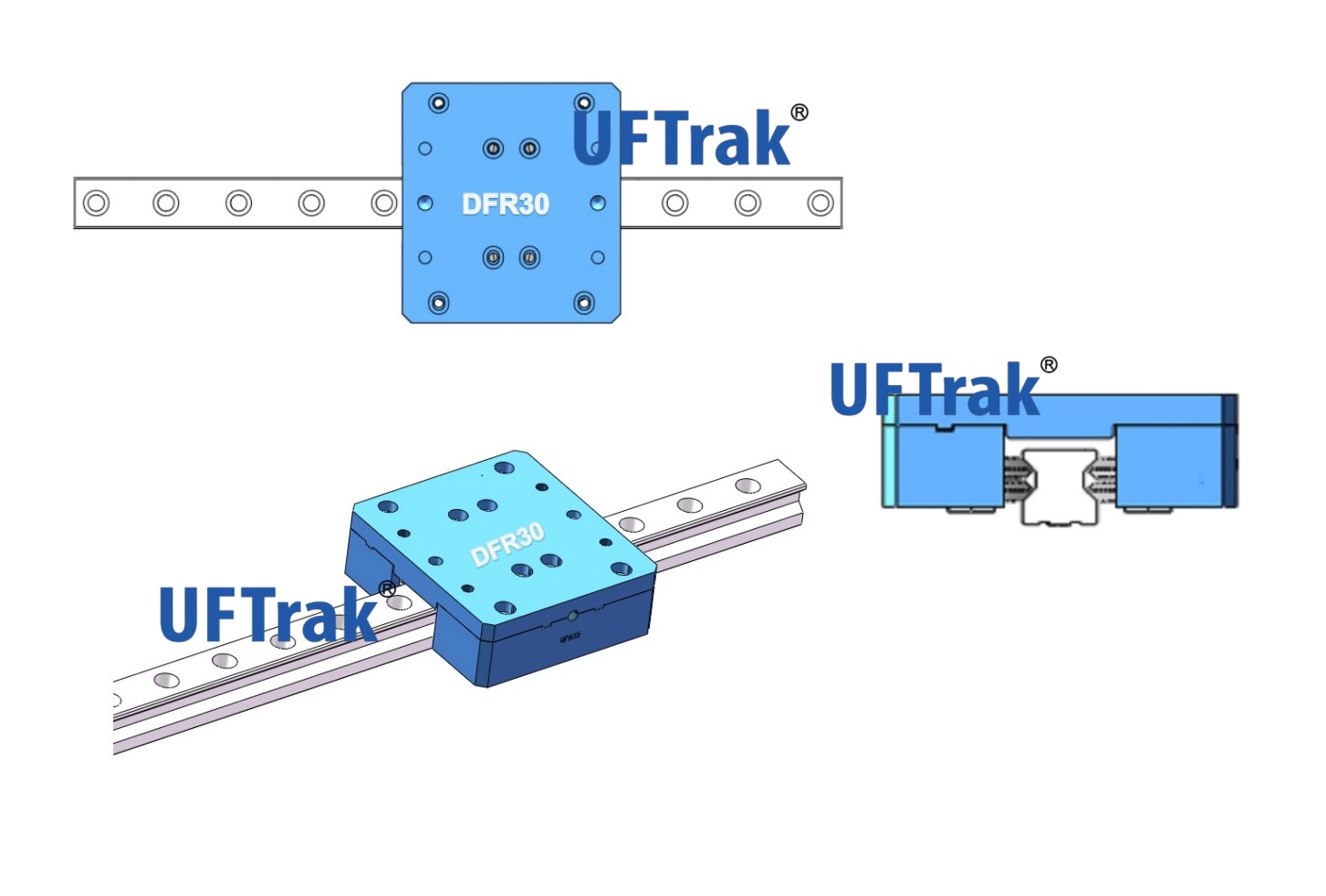 UFTrak高速滚轮导轨 DFR30