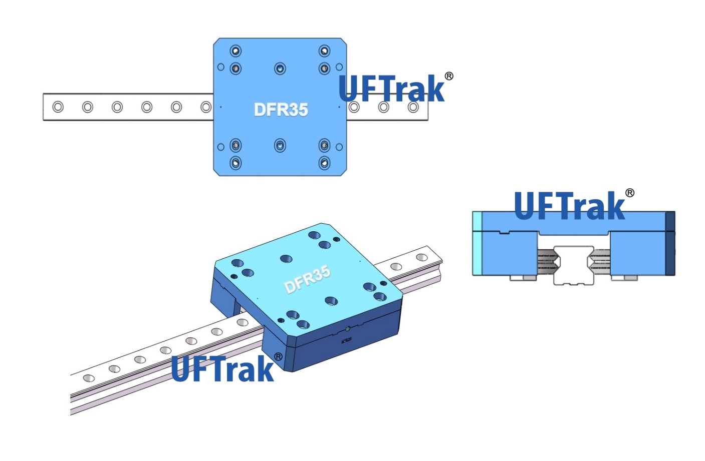 UFTrak高速滚轮导轨 DFR35
