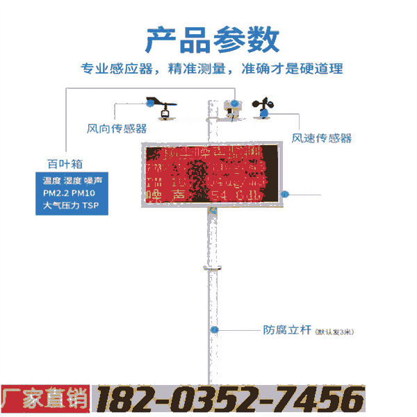 山東萊蕪 道路施工PM2.5噪音檢測設(shè)備 十項揚塵監(jiān)測儀 福建三明