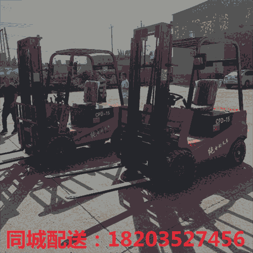 新聞#湖南 站駕式電動(dòng)3T堆高車3.5噸4噸5噸電動(dòng)手動(dòng)檔 新疆巴音