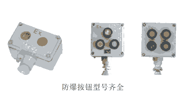 巨跃防爆控制按钮 铝合金自锁复位按钮开关盒 防爆急停按钮