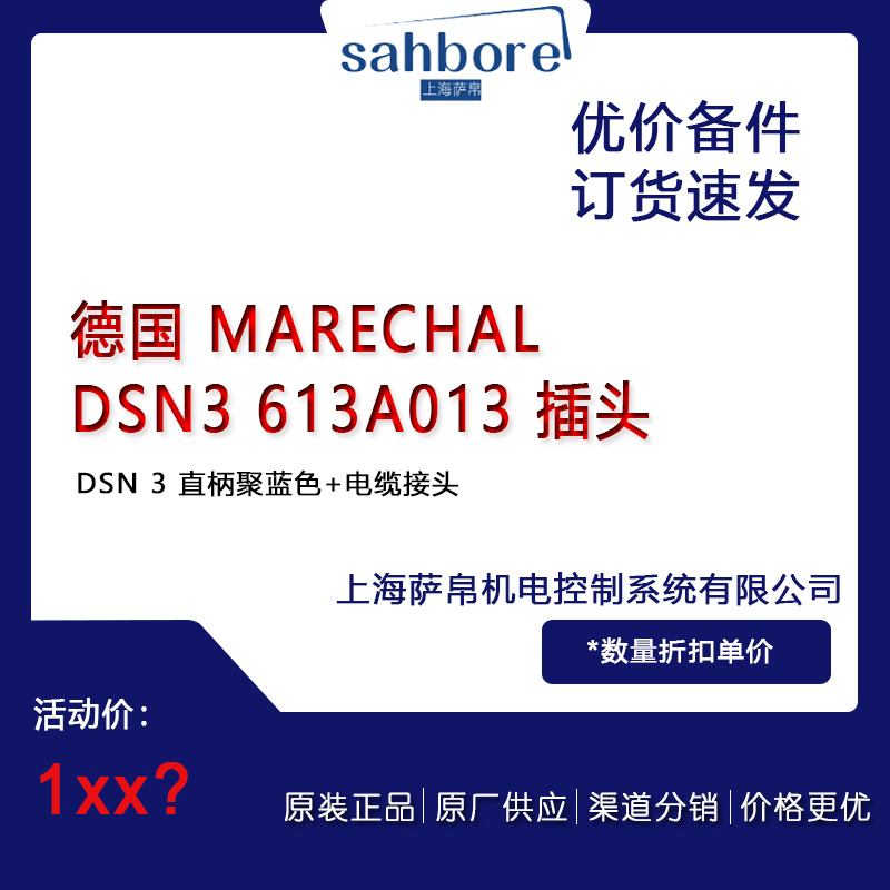 德国 MARECHAL  DSN3 613A013 插头