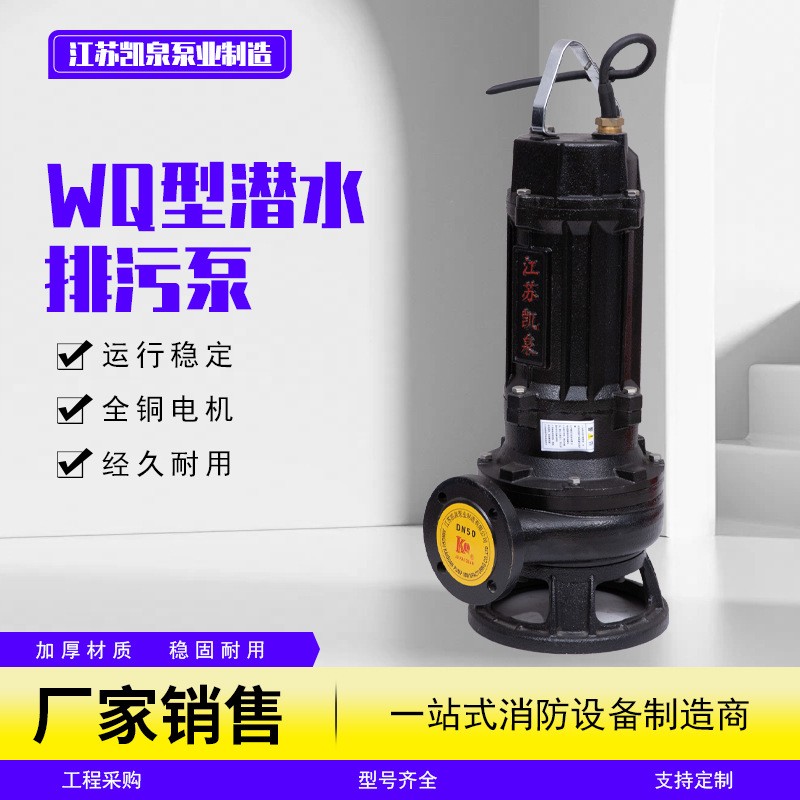 潛水排污泵型號及參數(shù)說明 污水泵