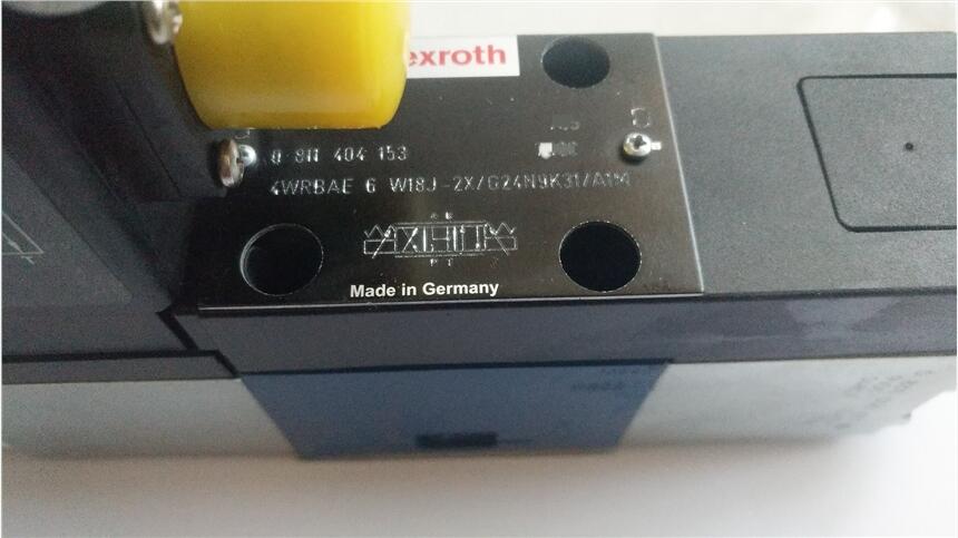 特价现货REXROTH比例电磁阀4WRBAE6W18J-2X/G24N9K31/A1M力士乐比例液压