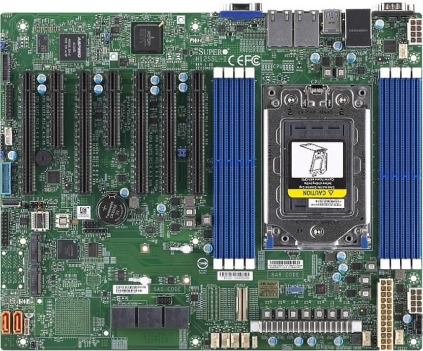 SUPERMICRO MBD-H12DSI-NT6-B EATXサーバーマザーボード AMD EPYC(TM