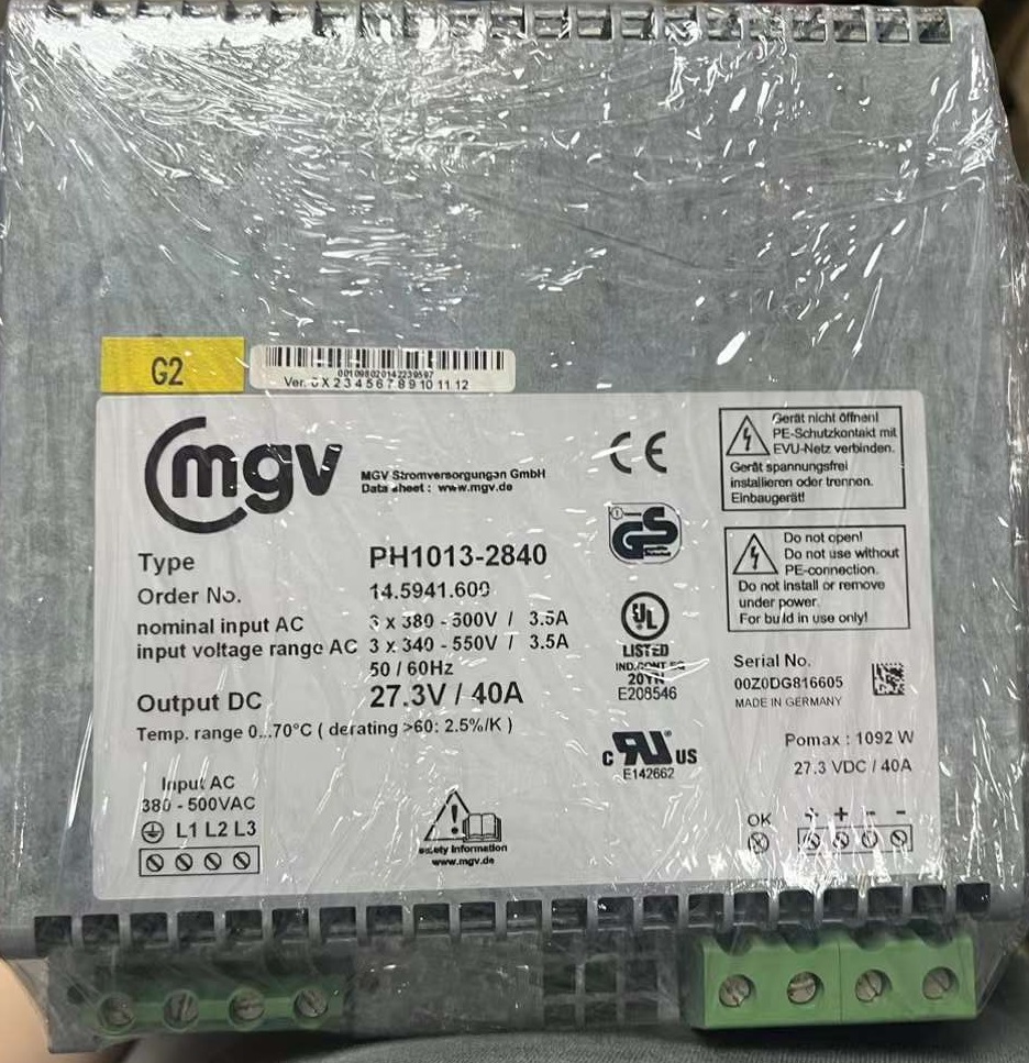 MGV  PH1013-2830  27.3V  30A  15.8044.700库卡机器人电源