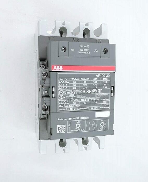 ABB低压接触器AF400-30-11*100-250V AC/DC交直流接触器 原装正品