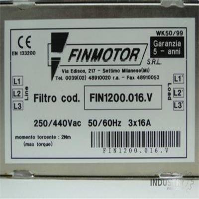 FINMOTOR滤波器