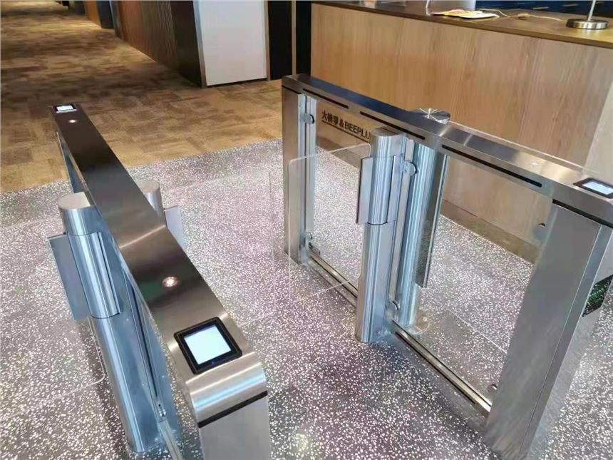 Intelligent access control pedestrian passage gate, three roller gate, wing gate, swing gate, full high gate, fingerprint machine, ticketing software system, supermarket induction door research and development and sales pictures & photos