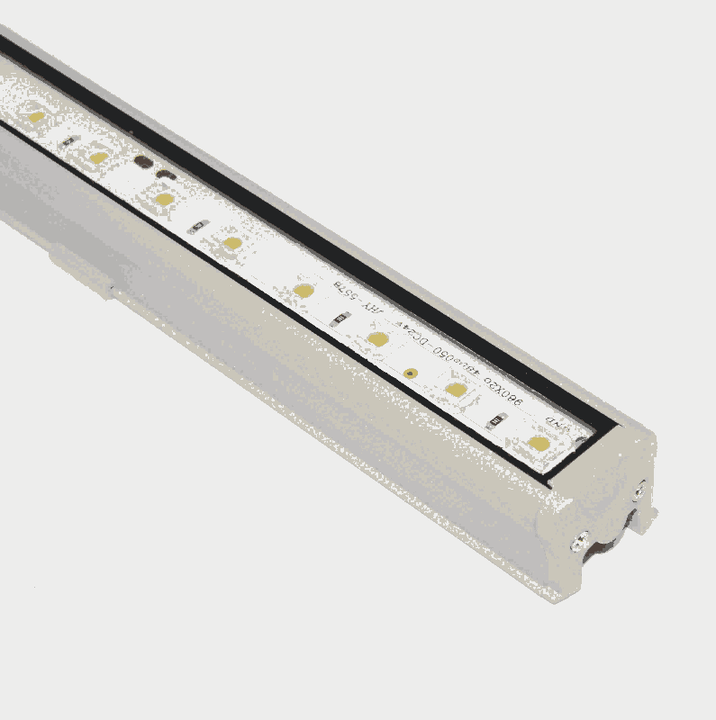 外控dmx512线条灯城市景观亮化轮廓灯明可诺户外全彩洗墙灯