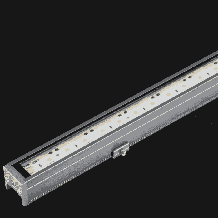 户外RGB线条灯明可诺外控dmx512洗墙灯全彩招牌轮廓灯