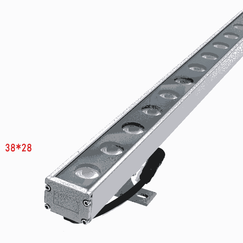 中山明可诺户外led线条灯外控全彩轮廓灯dmx512洗墙灯