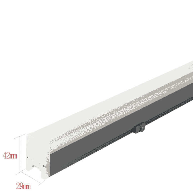 中山户外工程生产厂家明可诺外控全彩线条灯dmx512洗墙灯