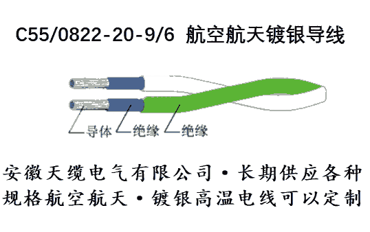 C55系列宇航用交联乙烯-四氟乙烯共聚物绝缘电线电缆