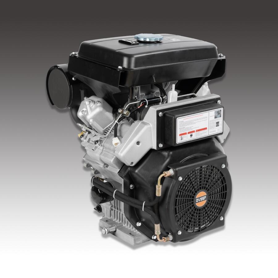 2V95F air-cooled double cylinder diesel engine 25hp air-cooled diesel engine pictures & photos