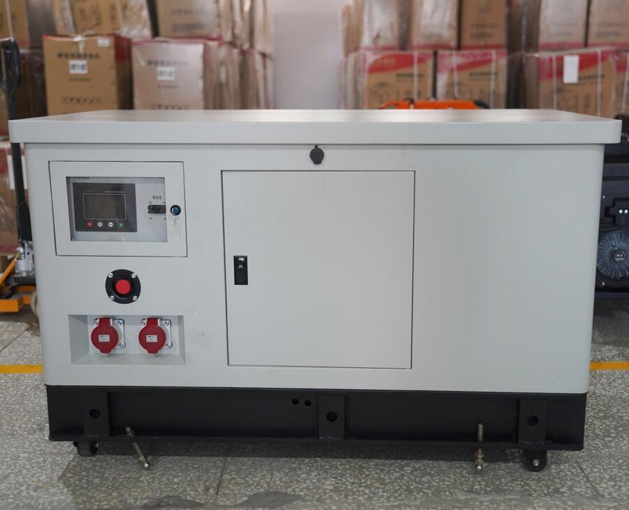 15kw water-cooled silent gasoline generator pictures & photos