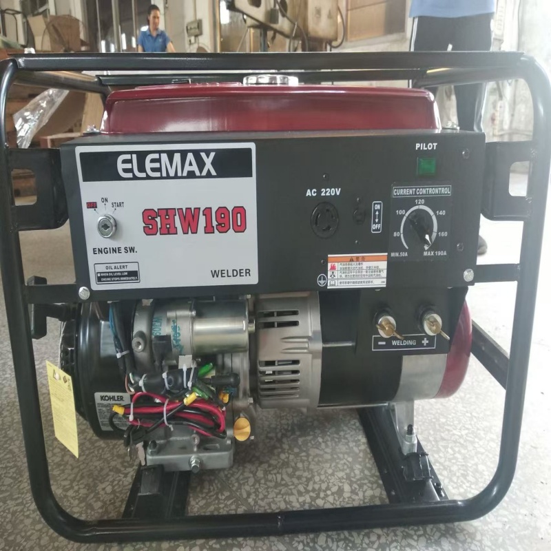 SHW190科勒動力本田動力汽油發(fā)電機(jī)組190A手啟動ELEMAX