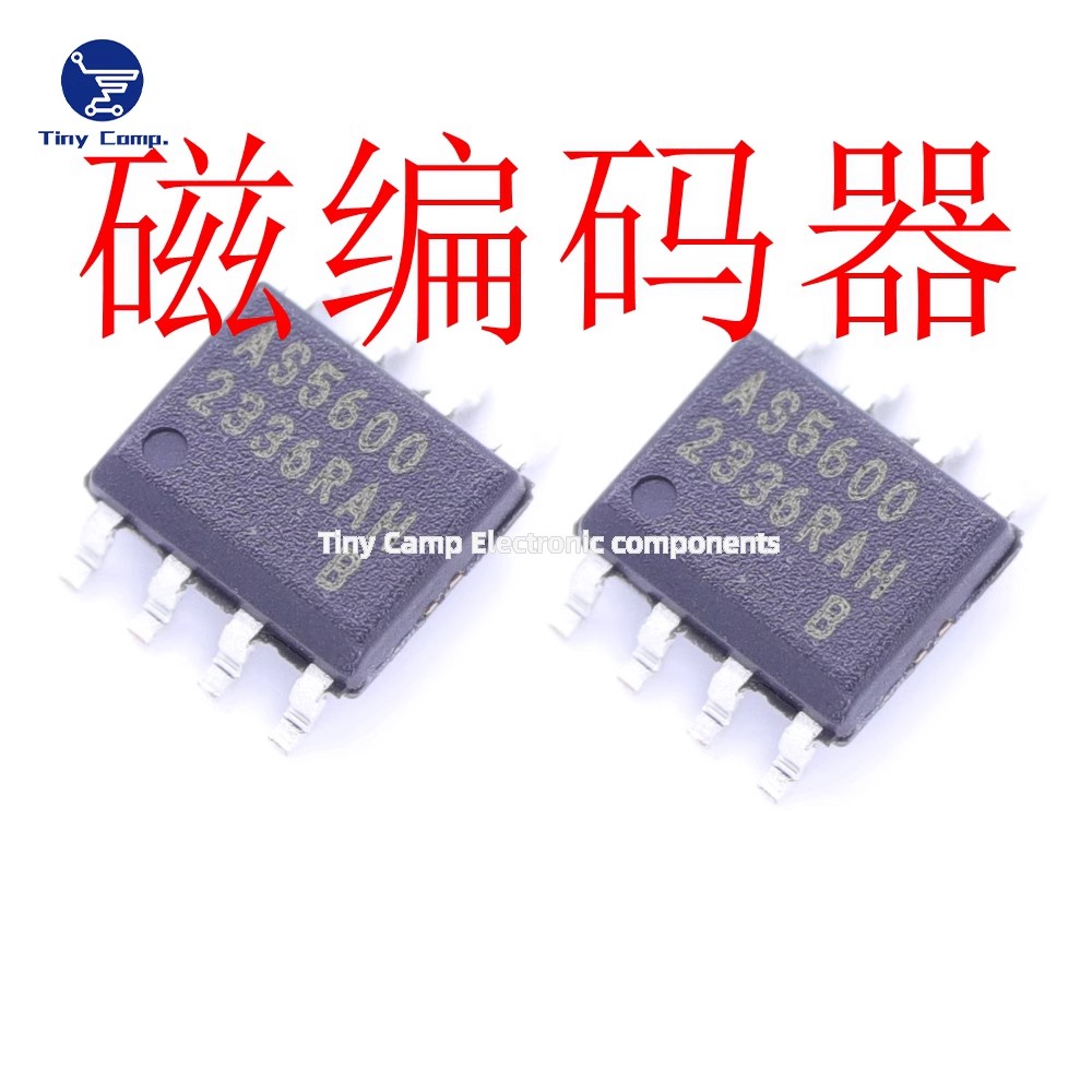 磁编码器 AS5600-ASOT SOIC-8 原装AS5600-ASOM芯片 位置传感器