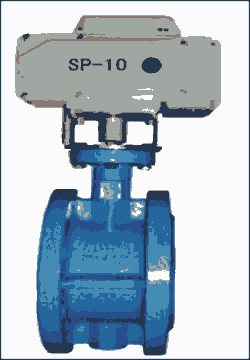 D941X-10 16Z Q C P电动法兰式软密封蝶阀(精小型电装)
