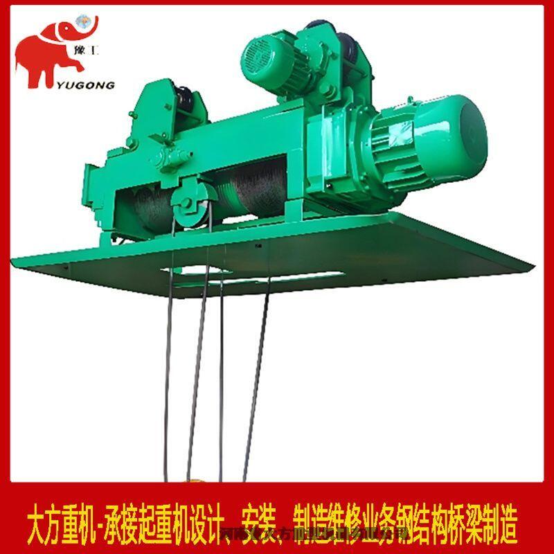 Metallurgical electric hoist