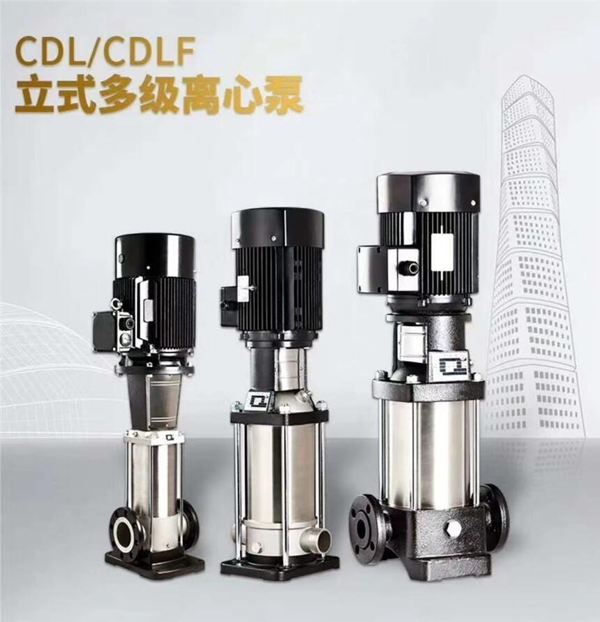 园林增压喷淋泵 CDLF32-100 不锈钢多级离心泵