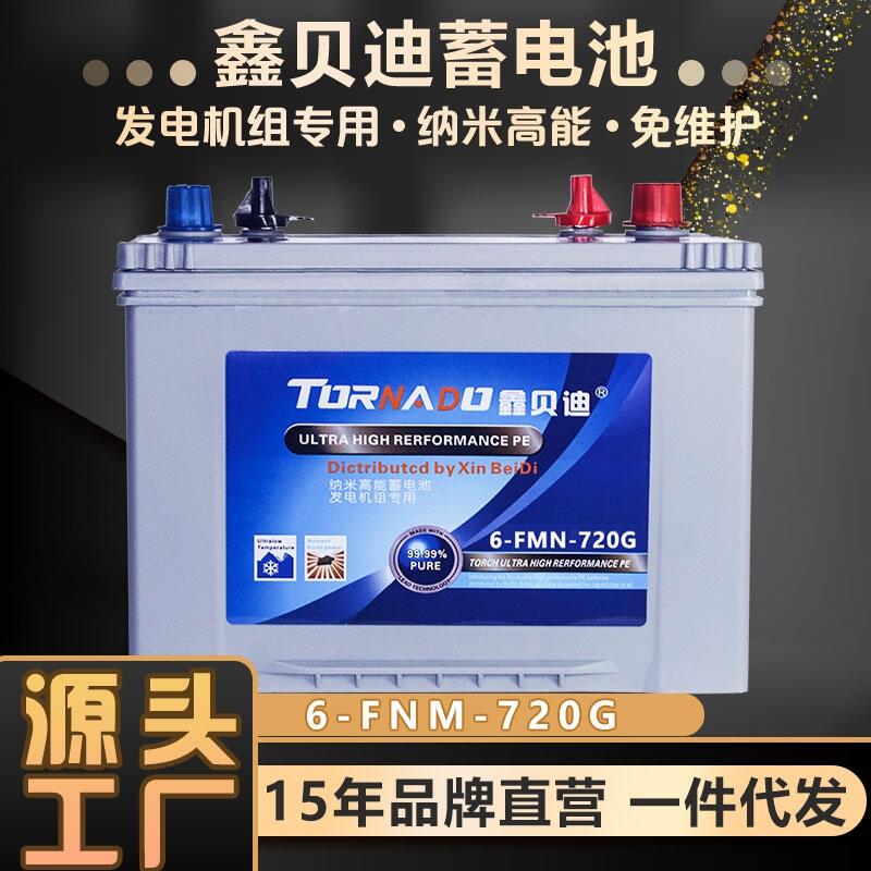 发电机组专用电池6-FNM-720G