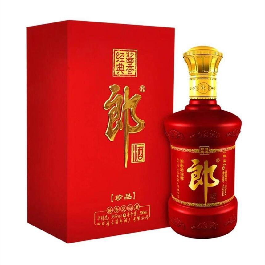 重庆郎酒 珍品郎53度酱香型白酒500ml