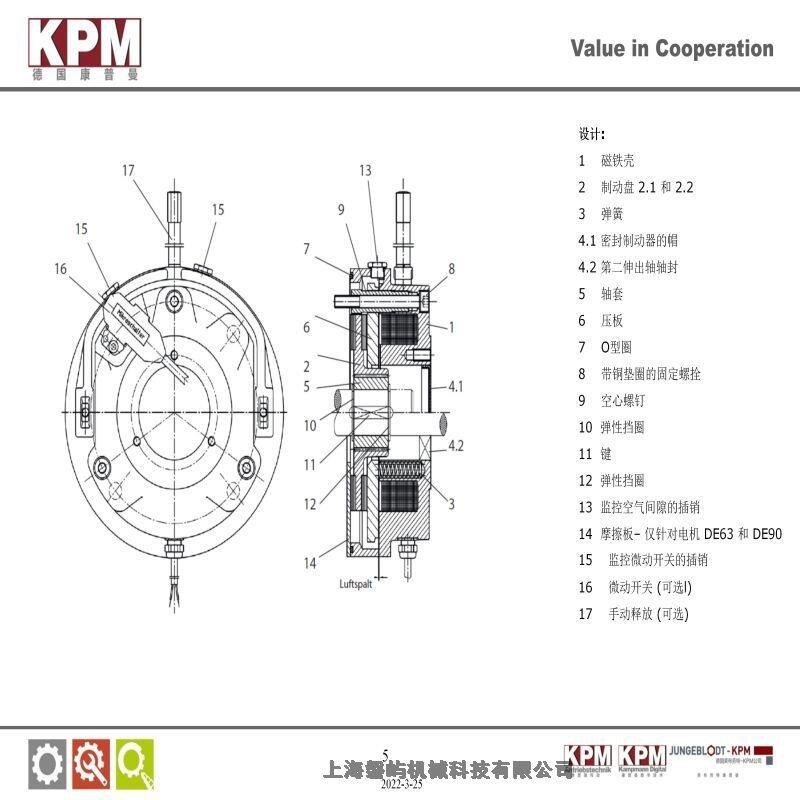 KPM刹车马达上海康普曼KMB400-S