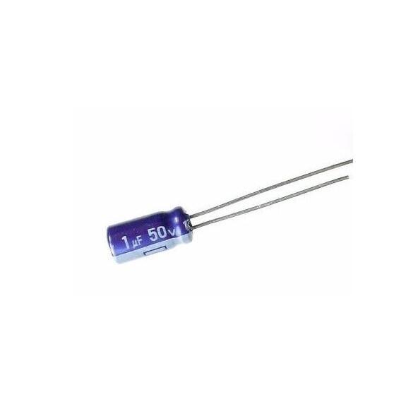 电子-电容器-铝电解1uf-50v-5x7mm