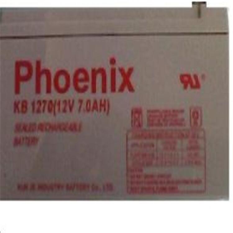 梧州菲尼克斯Phoenix铅酸ups蓄电池KB1270专用12V7AH20HR