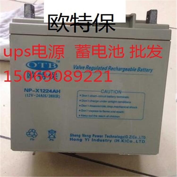 绍兴OTB欧特保ups电源蓄电池NP-X1224AH厂家报价 