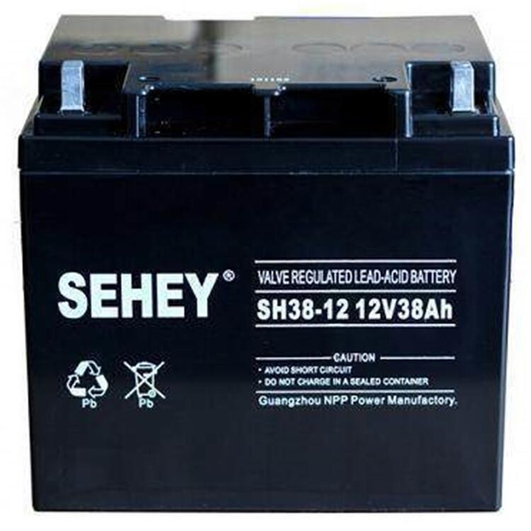  SEHEY西力SH38-12 12V38AH阀控式ups蓄电池原装图片现货