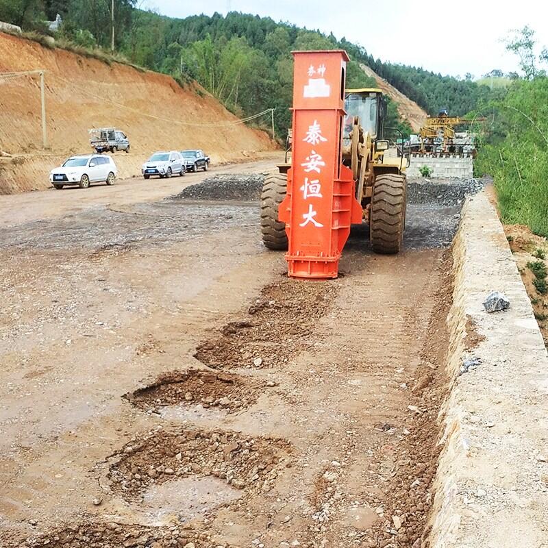 高速液压夯实机桥涵台背夯实-液压夯实机路基地基处理