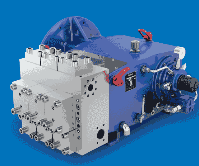 hauhinco高压柱塞泵EHP-3K 75专为连续运行而设计的节能装置