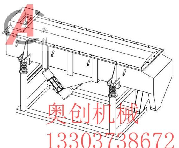 供应稻谷直线筛-米糠振动筛-粮食去皮去杂直线振动筛 厂家定制 价格电议