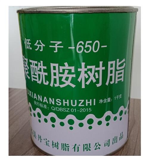 丹宝650聚酰胺环氧树脂固化剂环氧树脂AB胶浇注密封粘合防腐胶