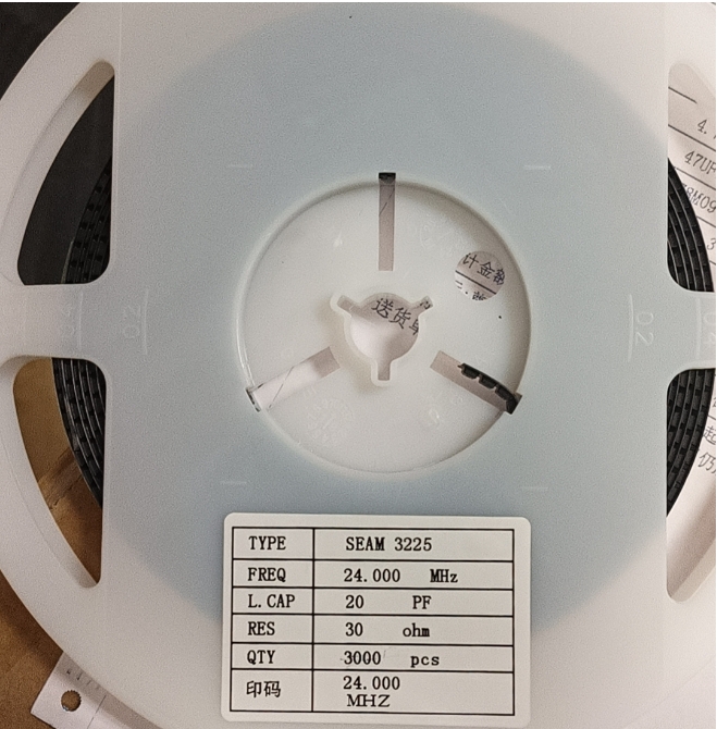 贴片晶振-RL240001570（24MHz ±10ppm 20pF）-原装正品