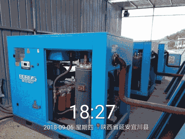 隧道工程專用132KW空壓機  開山BK132-8T螺桿空壓機