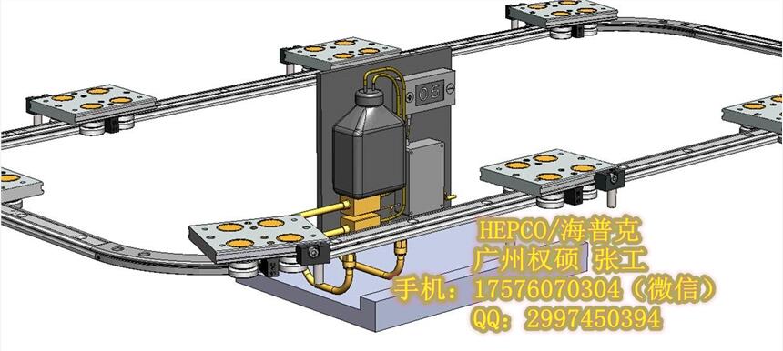 供应Hepco/海普克环形导轨和环形线体的润滑装置