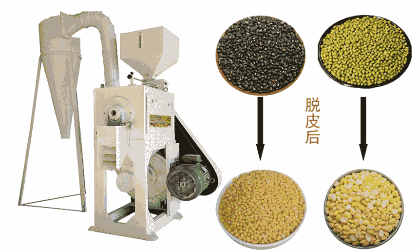 黑胡椒脱皮，胡椒整粒脱皮设备