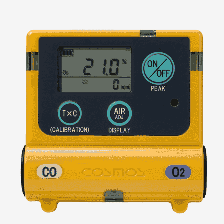 日本新宇宙XOC-2200便携式一氧化碳氧气检测仪  氧气一氧化碳二合一报警仪