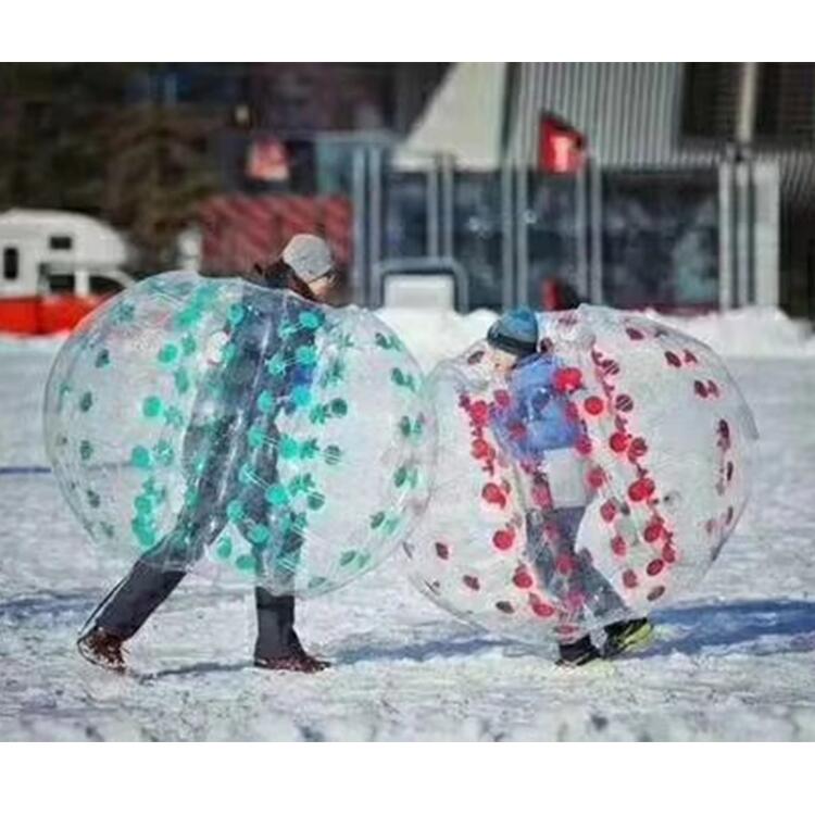 雪地水上悠波球 冰上雪地滚筒 户外网红游乐设备 戏雪乐园设备