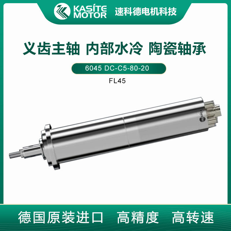 德国主轴品牌SycoTec 进口高转速精度电主轴6045DC-C5-80-20