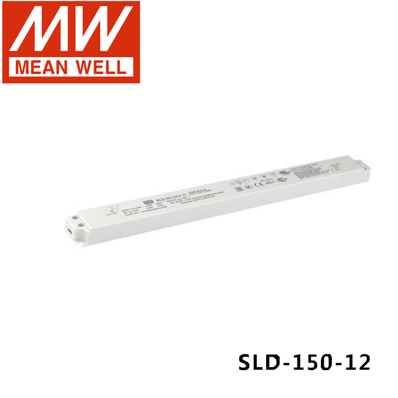 明纬（MEANWELL）SLD-150-12 恒流恒压150W超薄长条LED线形灯带变压器